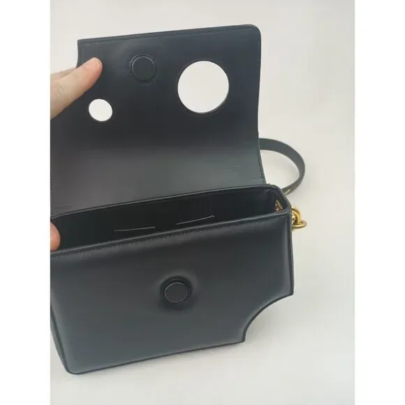 Off-White ショルダーバッグ ブラック Burrow-22 Off-White Pearl Black Bag Burrow 30% OFF – Luisa Boutique